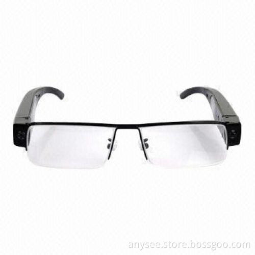 Spy Camera Glasses, DVR Camcorder Eye-wear, Hidden Camera Sunglasses with Motion Detection